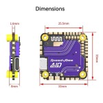 Original SpeedyBee F405 AIO 40A Bluejay 25.5x25.5 Flight Controller With ICM-42688 Gyro SPA06-003 Barometer for RC Drone